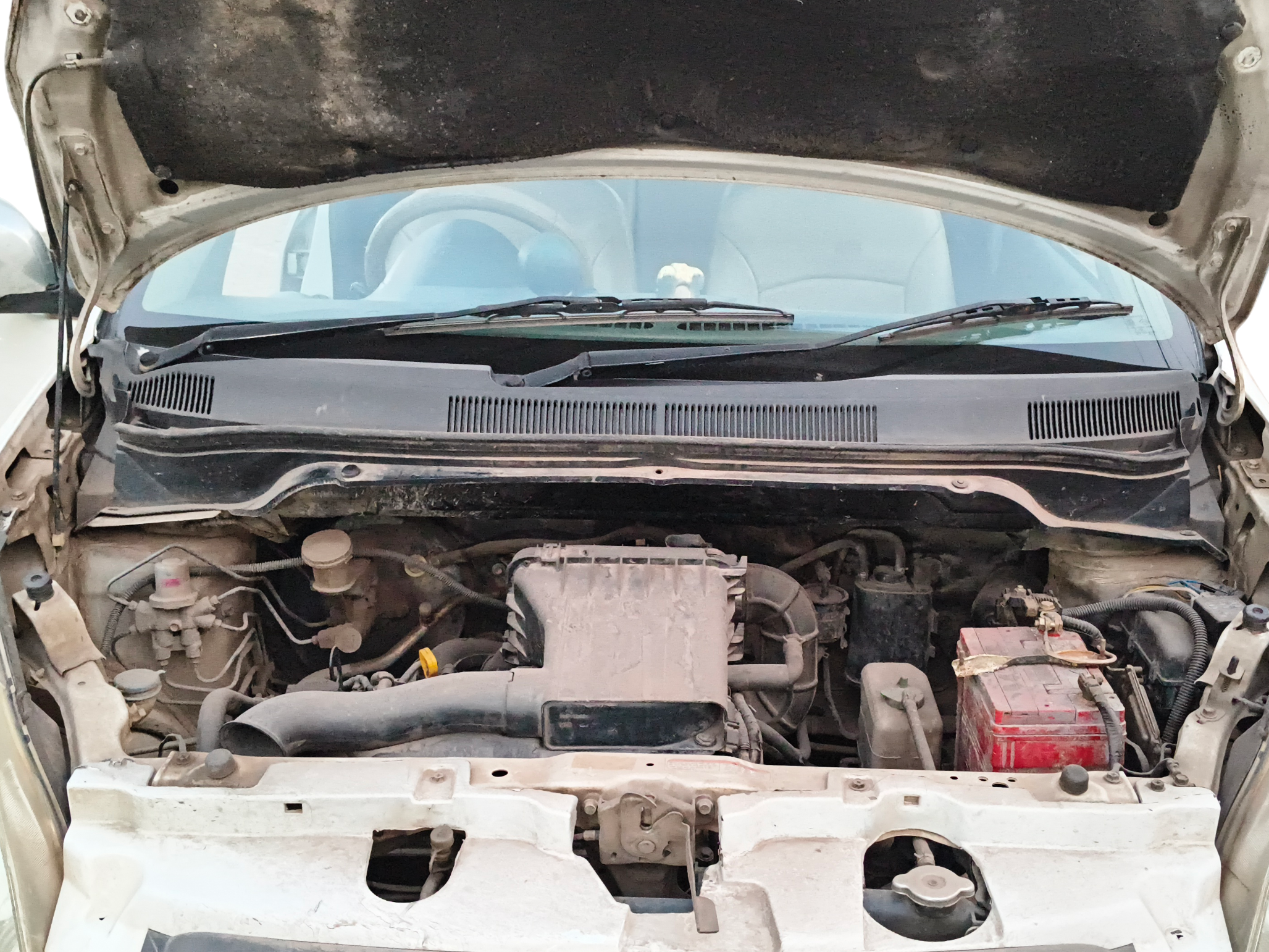 2012 Maruti Ritz VXI, Petrol, Manual, 1,30,216 km, Open Bonnet