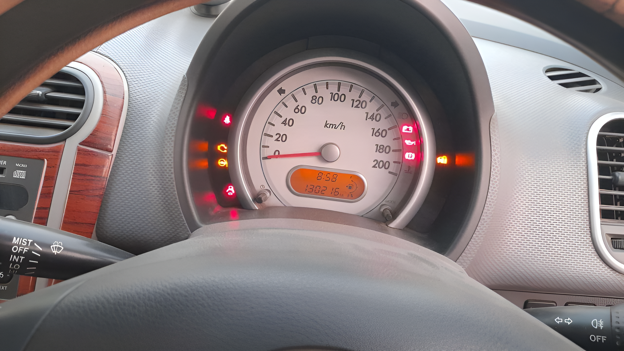 2012 Maruti Ritz VXI, Petrol, Manual, 1,30,216 km, Odometer Image