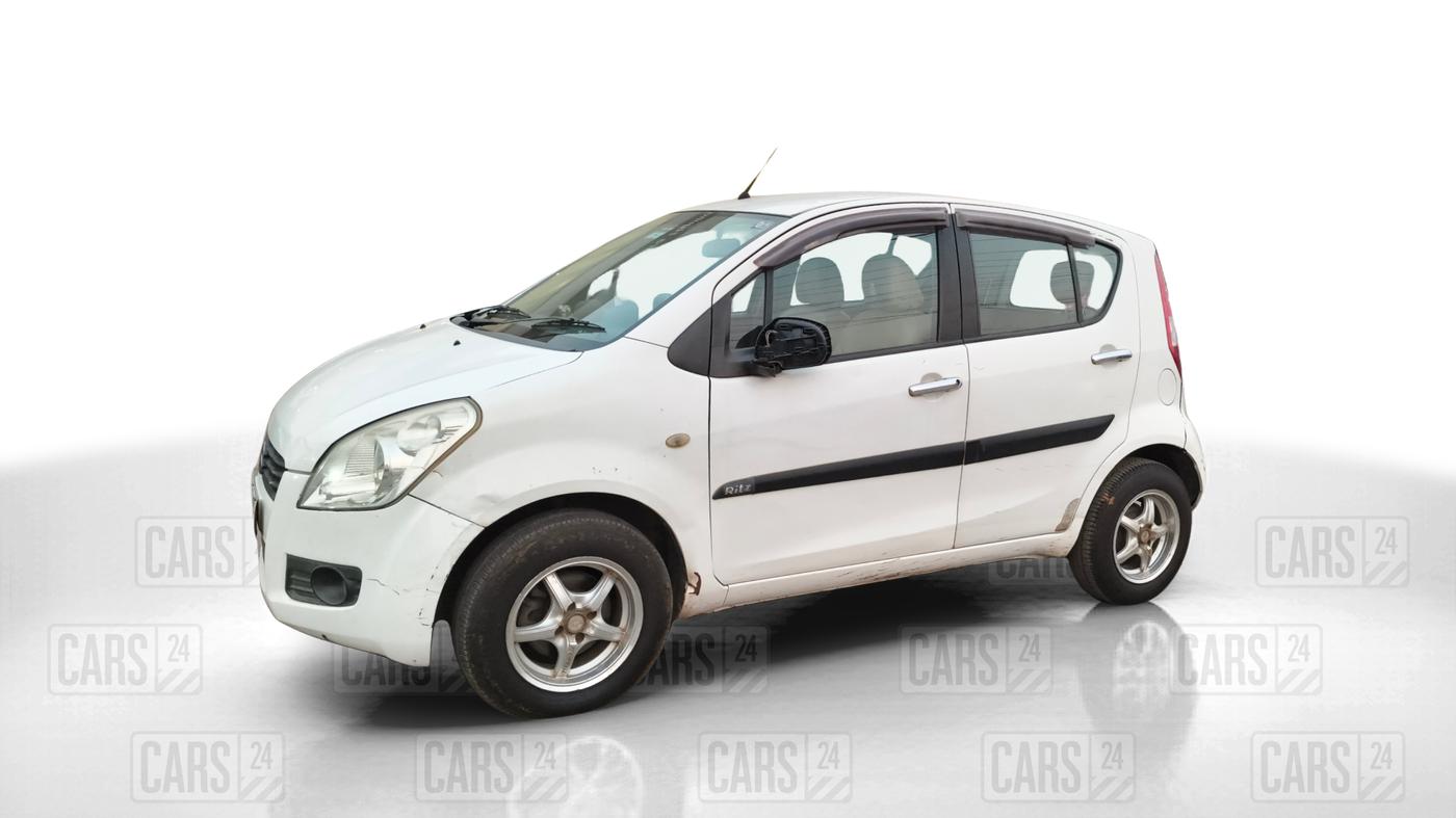 2012 Maruti Ritz VXI, Petrol, Manual, 1,30,216 km, Left Front Diagonal