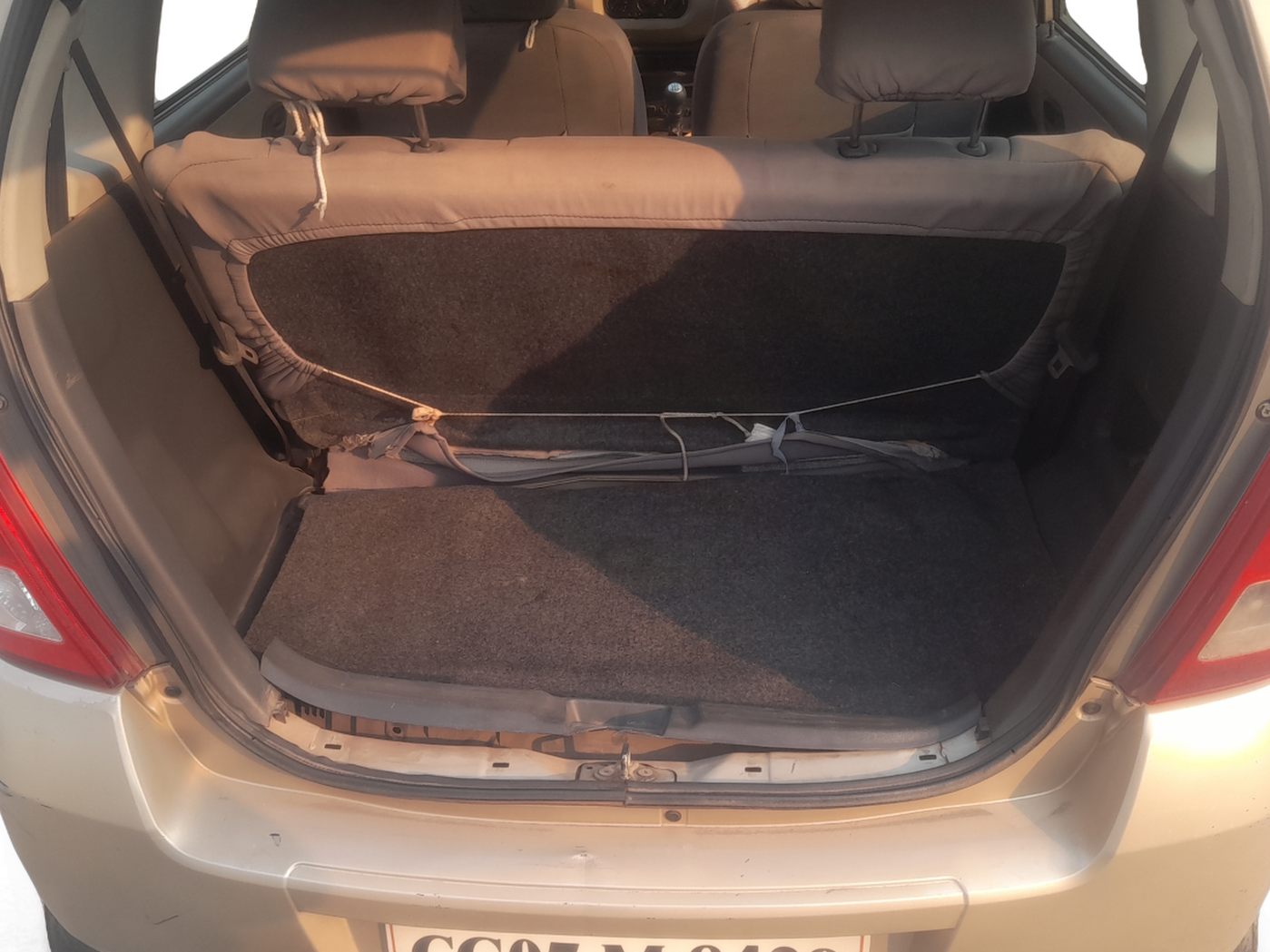 2009 Maruti Zen Estilo LXI, Petrol, Manual, 83,746 km, Boot Inside