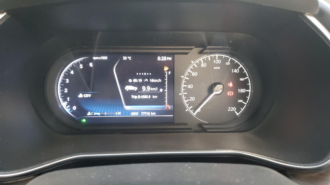 2019 Tata Harrier XZ 2.0L, Diesel, Manual, 77,716 km, Odometer Image