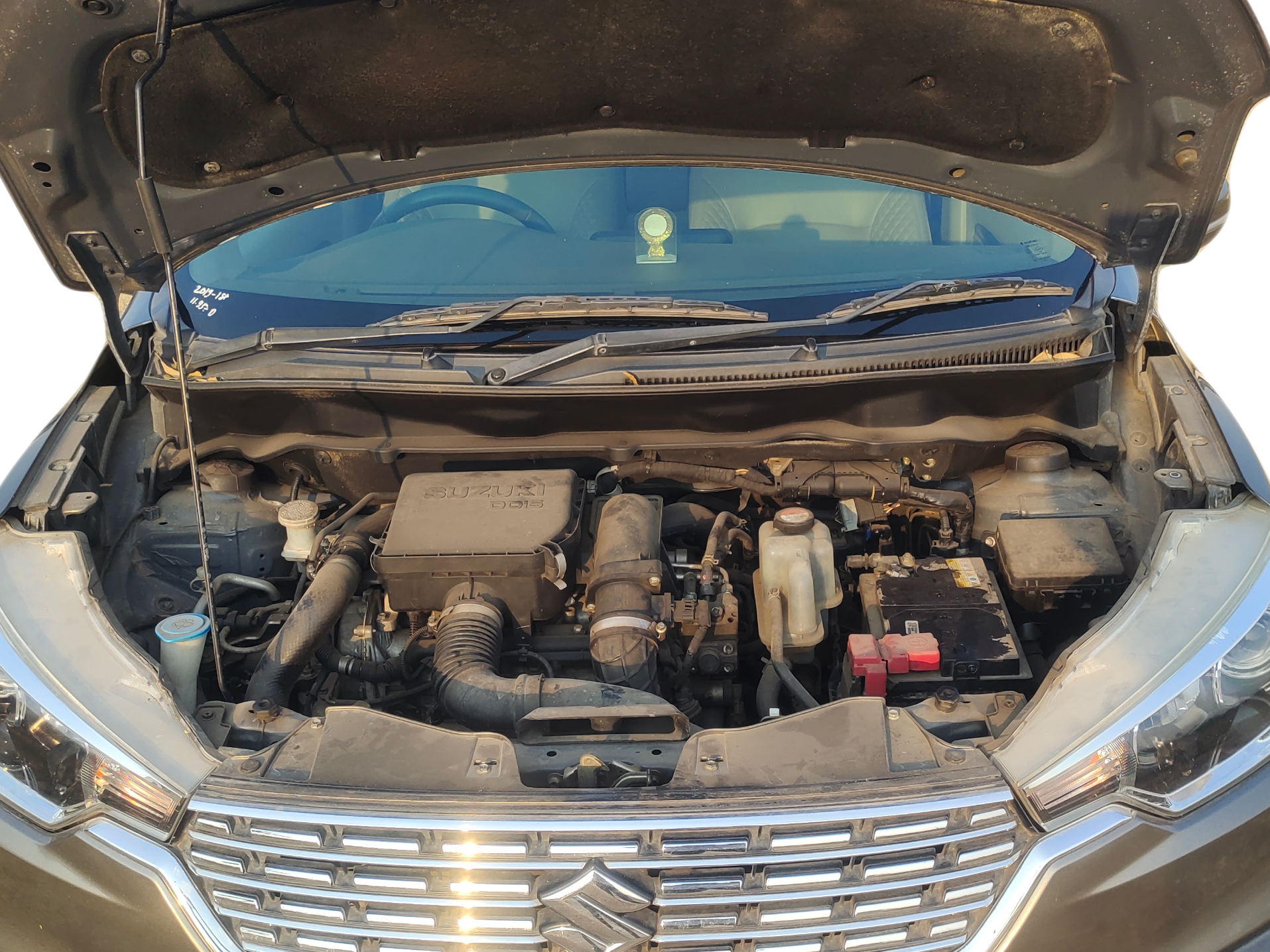 2019 Maruti Ertiga ZDI+ 1.5, Diesel, Manual, 1,00,797 km, Open Bonnet
