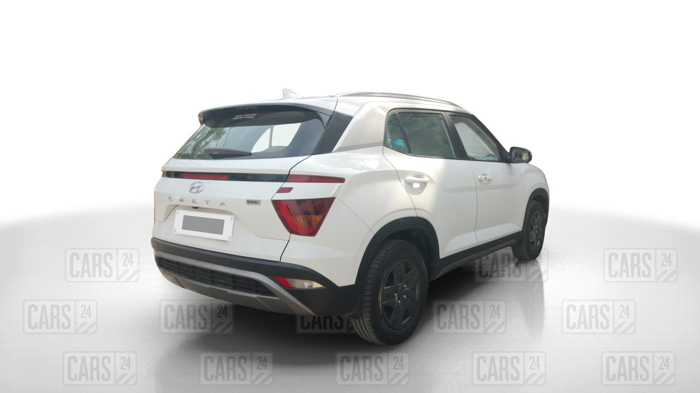 2020 Hyundai Creta S 1.5 DIESEL, Diesel, Manual, 65,249 km, Right Back Diagonal