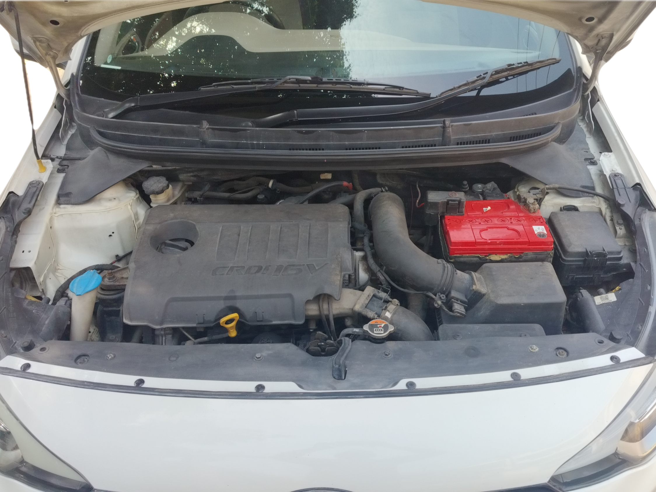 2015 Hyundai Elite i20 MAGNA 1.4 CRDI, Diesel, Manual, 65,204 km, Open Bonnet