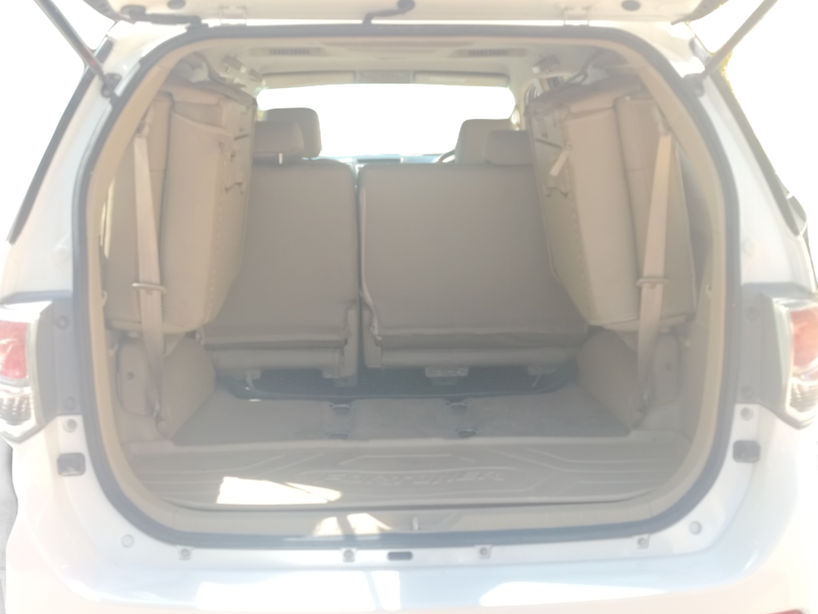 2014 Toyota Fortuner 3.0 4X2 AT, Diesel, Automatic, 1,96,844 km, Boot Inside