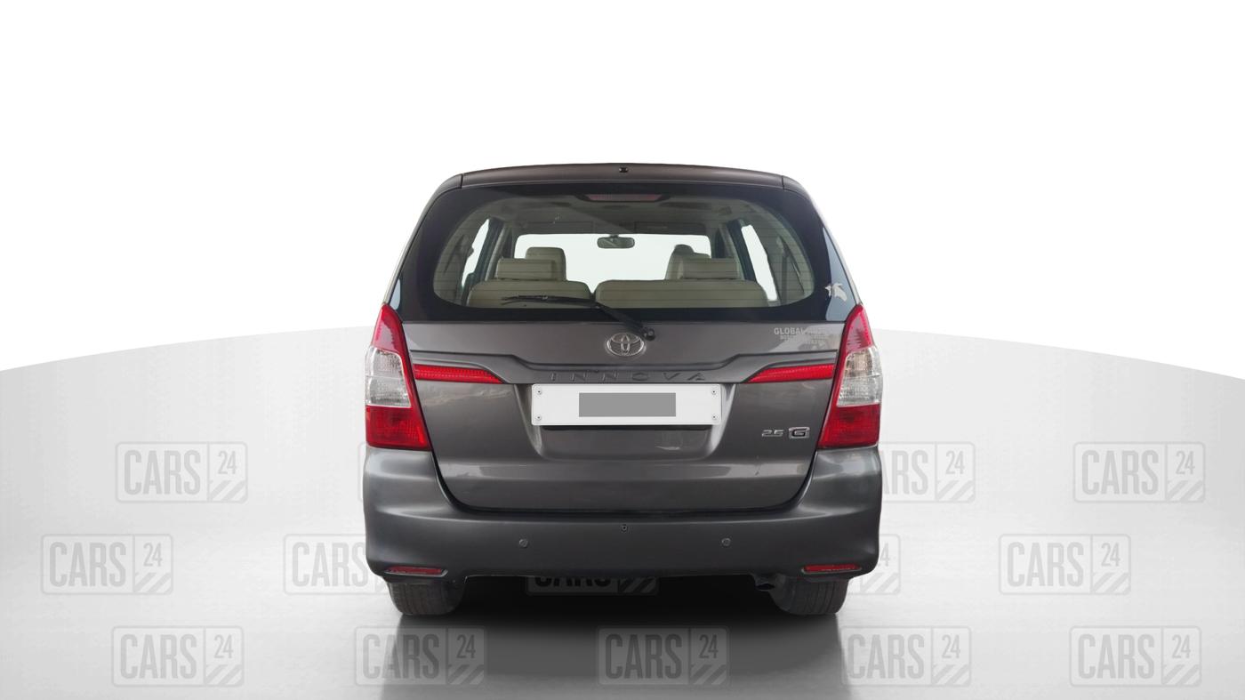 2014 Toyota Innova 2.5 GX 8 STR, Diesel, Manual, 1,54,904 km, Back/Rear