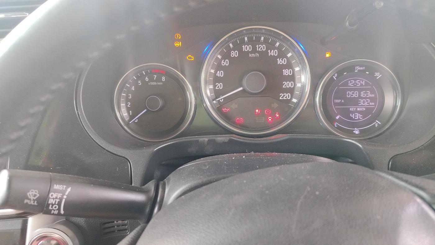 2018 Honda City 1.5L I-VTEC VX, Petrol, Manual, 58,163 km, Odometer Image