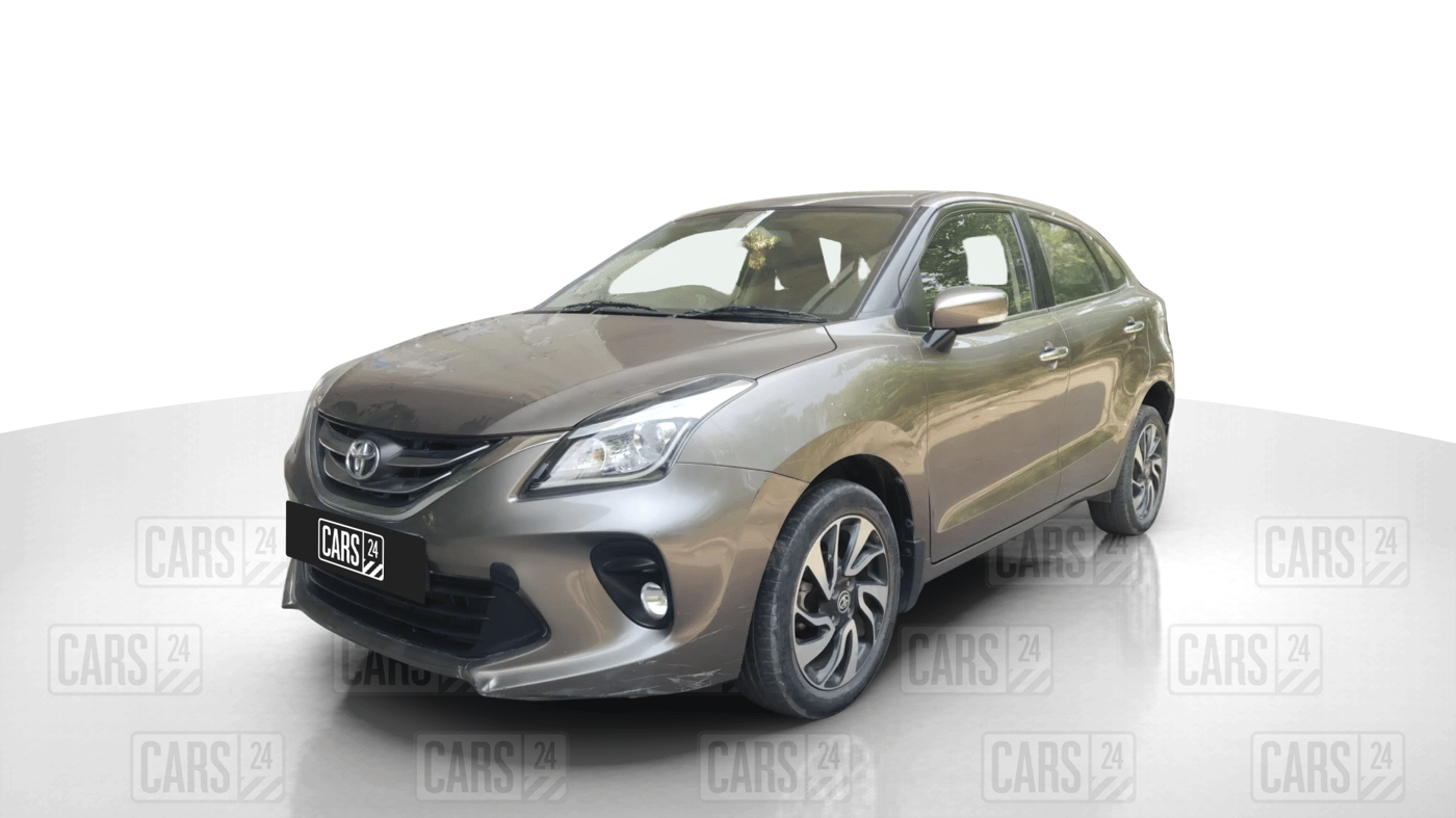 2021 Toyota Glanza G, Petrol, Manual, 44,780 km, Left Front Diagonal