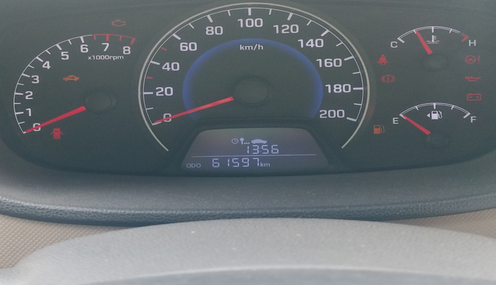 2015 Hyundai Grand i10 MAGNA 1.2 KAPPA VTVT, Petrol, Manual, 61,597 km, Odometer Image