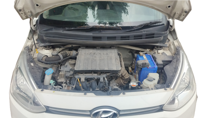 2015 Hyundai Grand i10 MAGNA 1.2 KAPPA VTVT, Petrol, Manual, 61,597 km, Open Bonnet