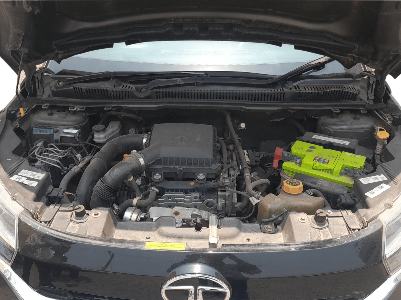2021 Tata NEXON XZ PLUS PETROL, Petrol, Manual, 61,547 km, Open Bonnet