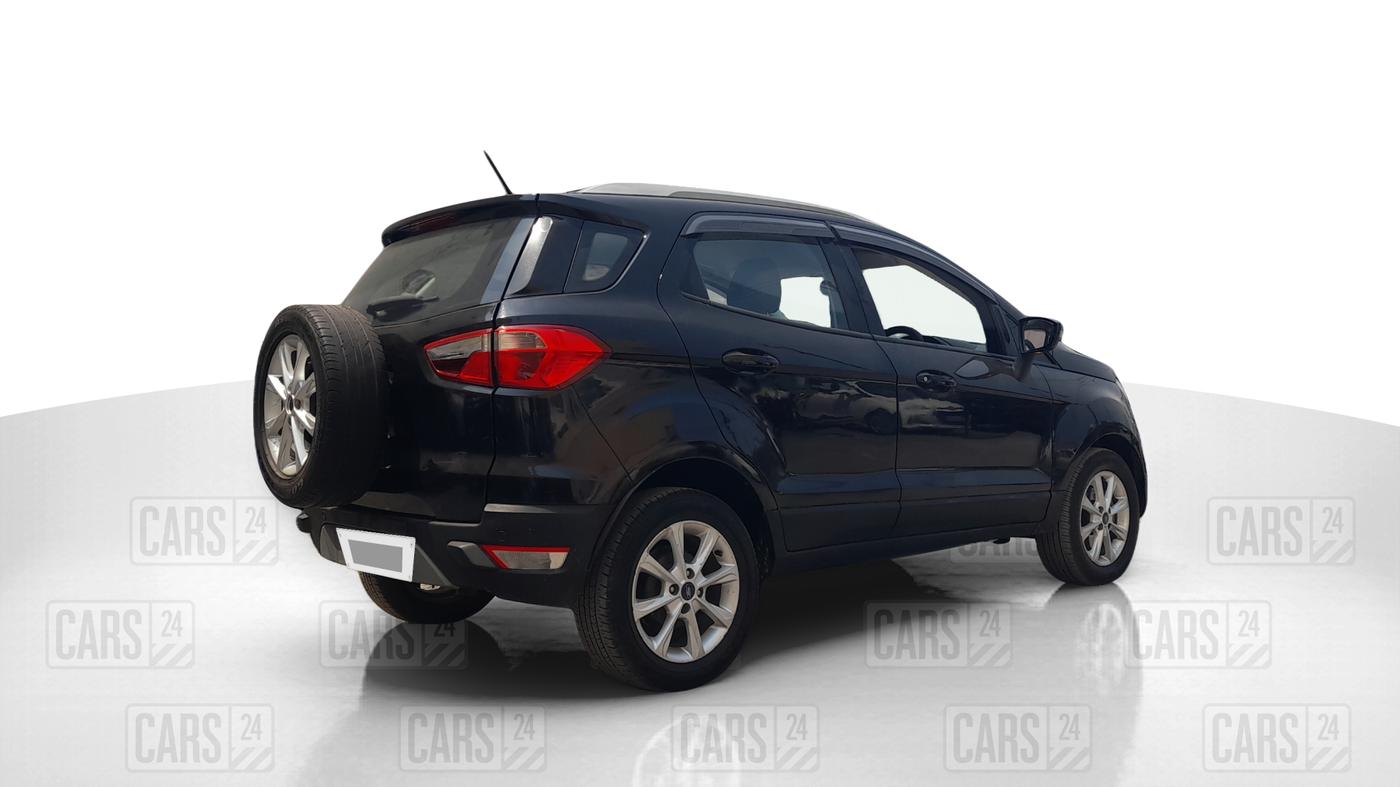 2018 Ford Ecosport TITANIUM + 1.5L DIESEL, Diesel, Manual, 90,388 km, Right Back Diagonal
