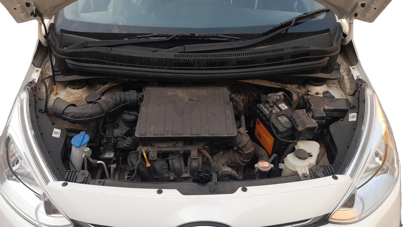 2018 Hyundai Grand i10 SPORTZ 1.2 KAPPA VTVT, Petrol, Manual, 78,296 km, Open Bonnet