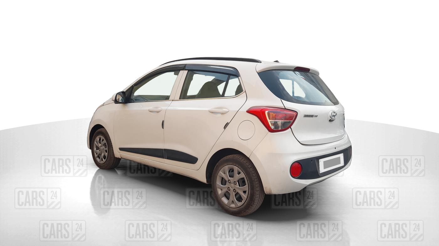 2018 Hyundai Grand i10 SPORTZ 1.2 KAPPA VTVT, Petrol, Manual, 78,296 km, Left Back Diagonal