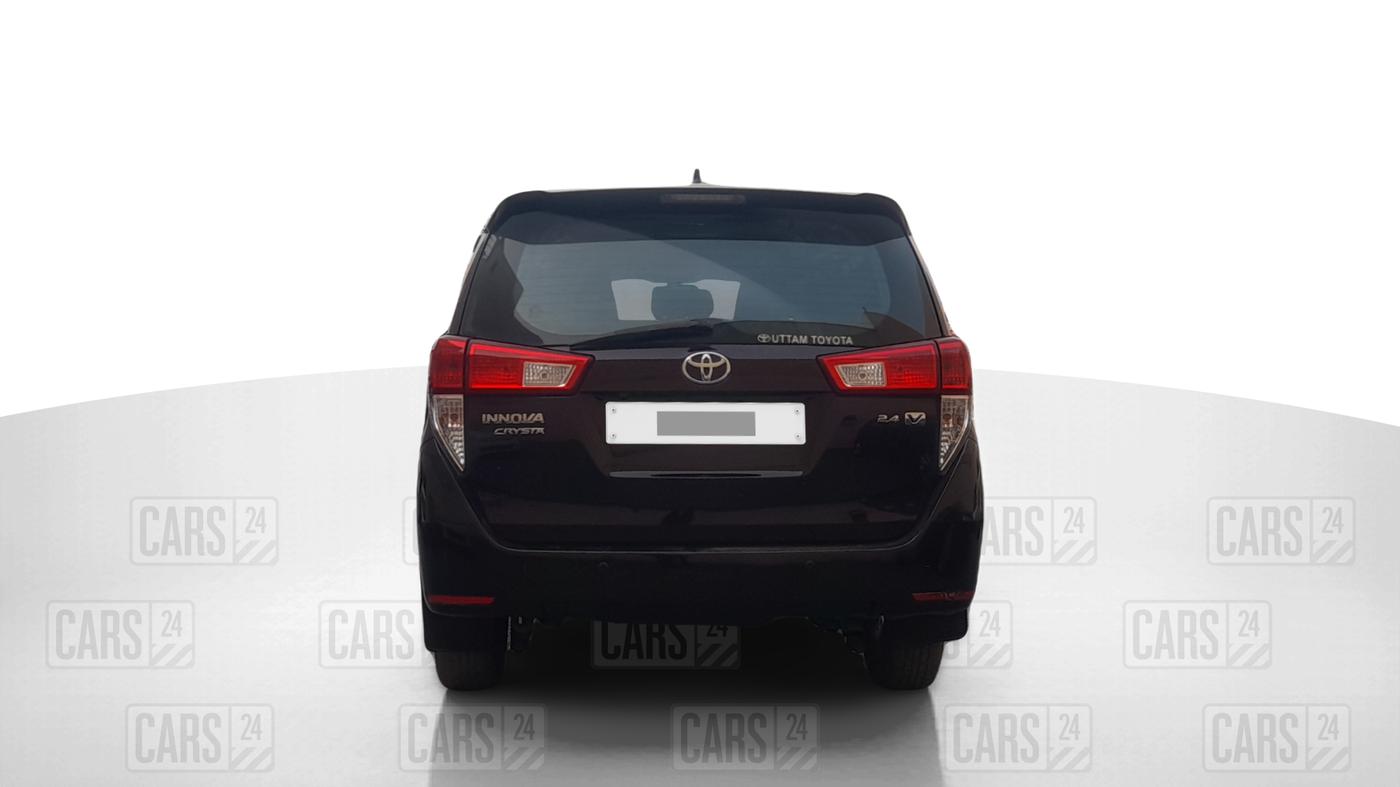 2017 Toyota Innova Crysta 2.4 VX 7 STR, Diesel, Manual, 69,368 km, Back/Rear