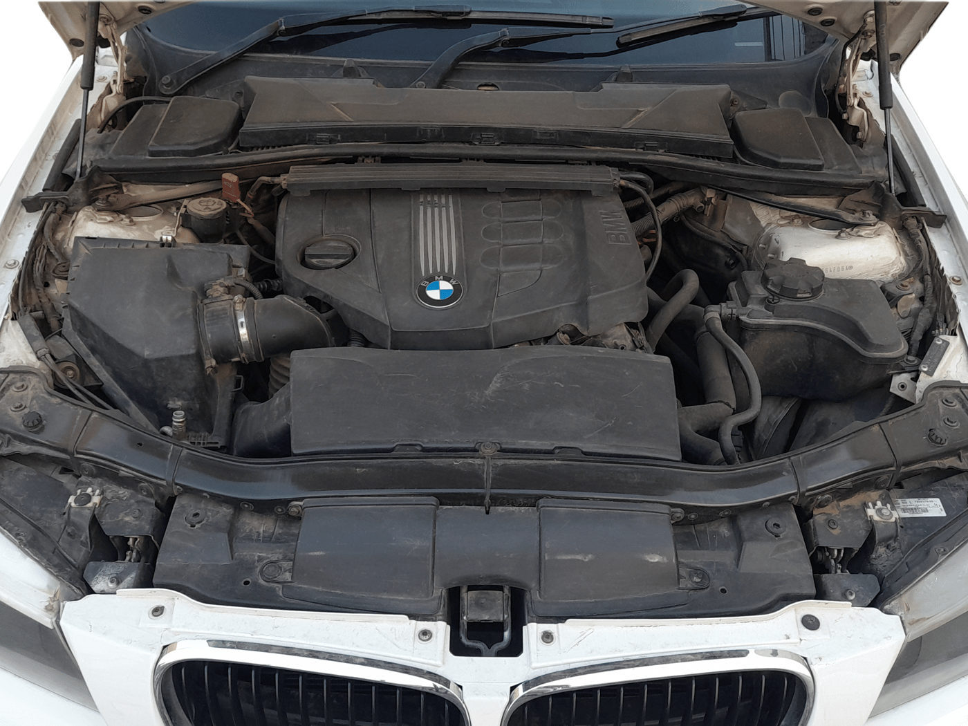 2012 BMW 3 Series 320d, Diesel, Automatic, 1,15,282 km, Open Bonnet