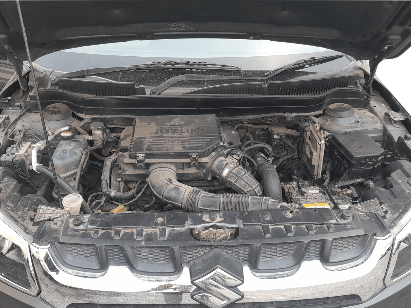 2018 Maruti Vitara Brezza VDI, Diesel, Manual, 73,558 km, Open Bonnet