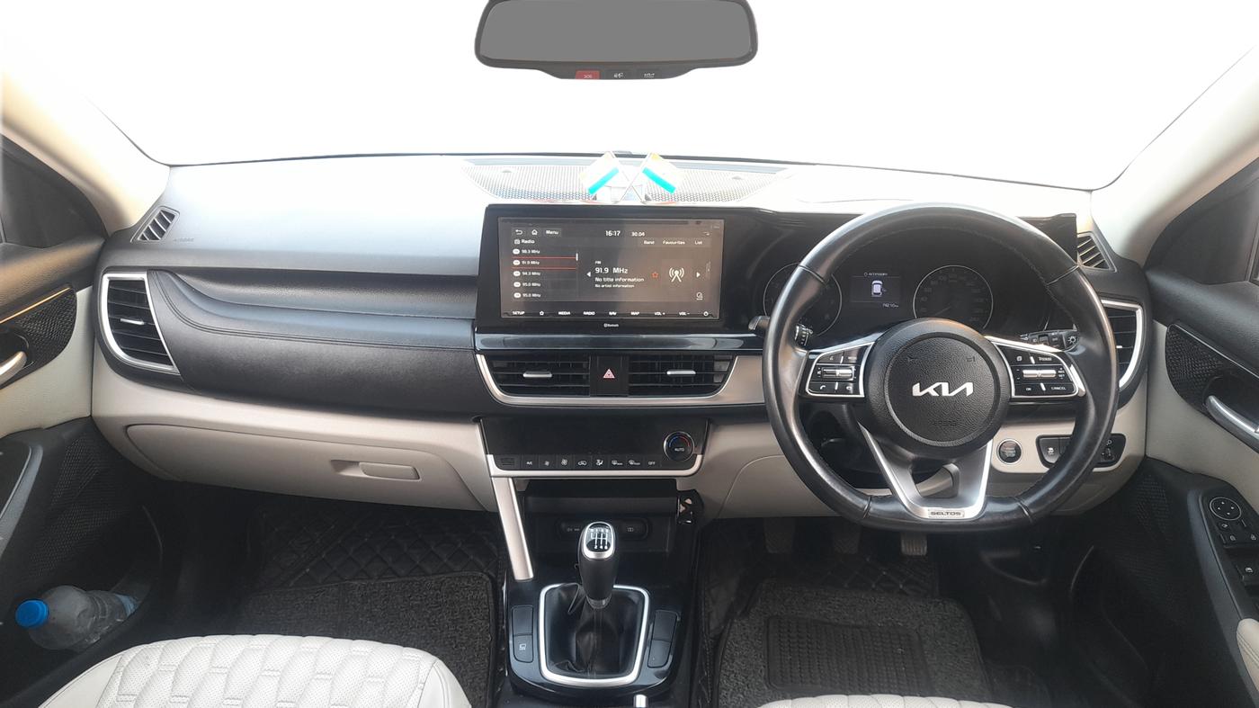 2022 KIA SELTOS HTX PETROL 1.5, Petrol, Manual, 74,210 km, Dashboard