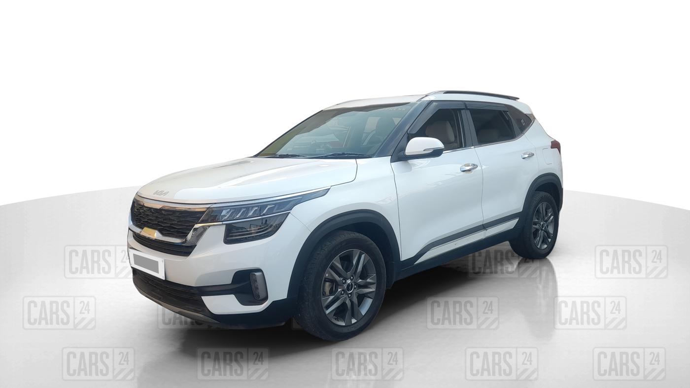 2022 KIA SELTOS HTX PETROL 1.5, Petrol, Manual, 74,210 km, Left Front Diagonal