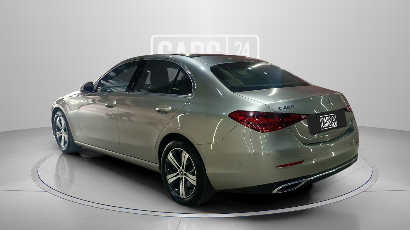 2023 Mercedes Benz C Class C 200, Petrol, Automatic, 12,956 km, Left Back Diagonal