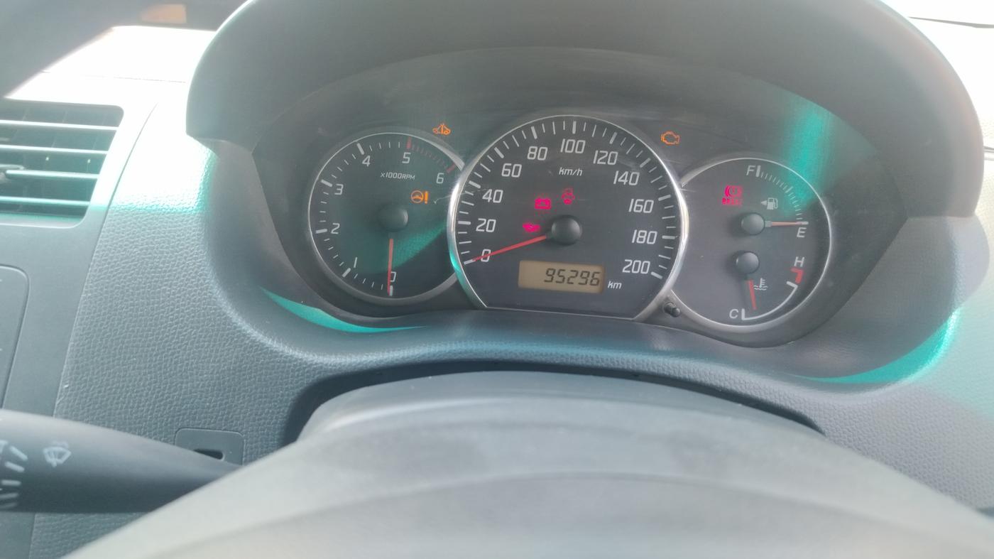 2009 Maruti Swift VDI, Diesel, Manual, 95,296 km, Odometer Image