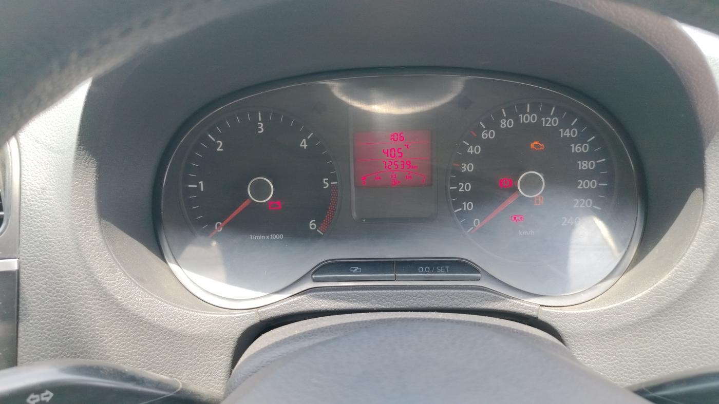 2011 Volkswagen Polo COMFORTLINE 1.2L, Diesel, Manual, 72,539 km, Odometer Image