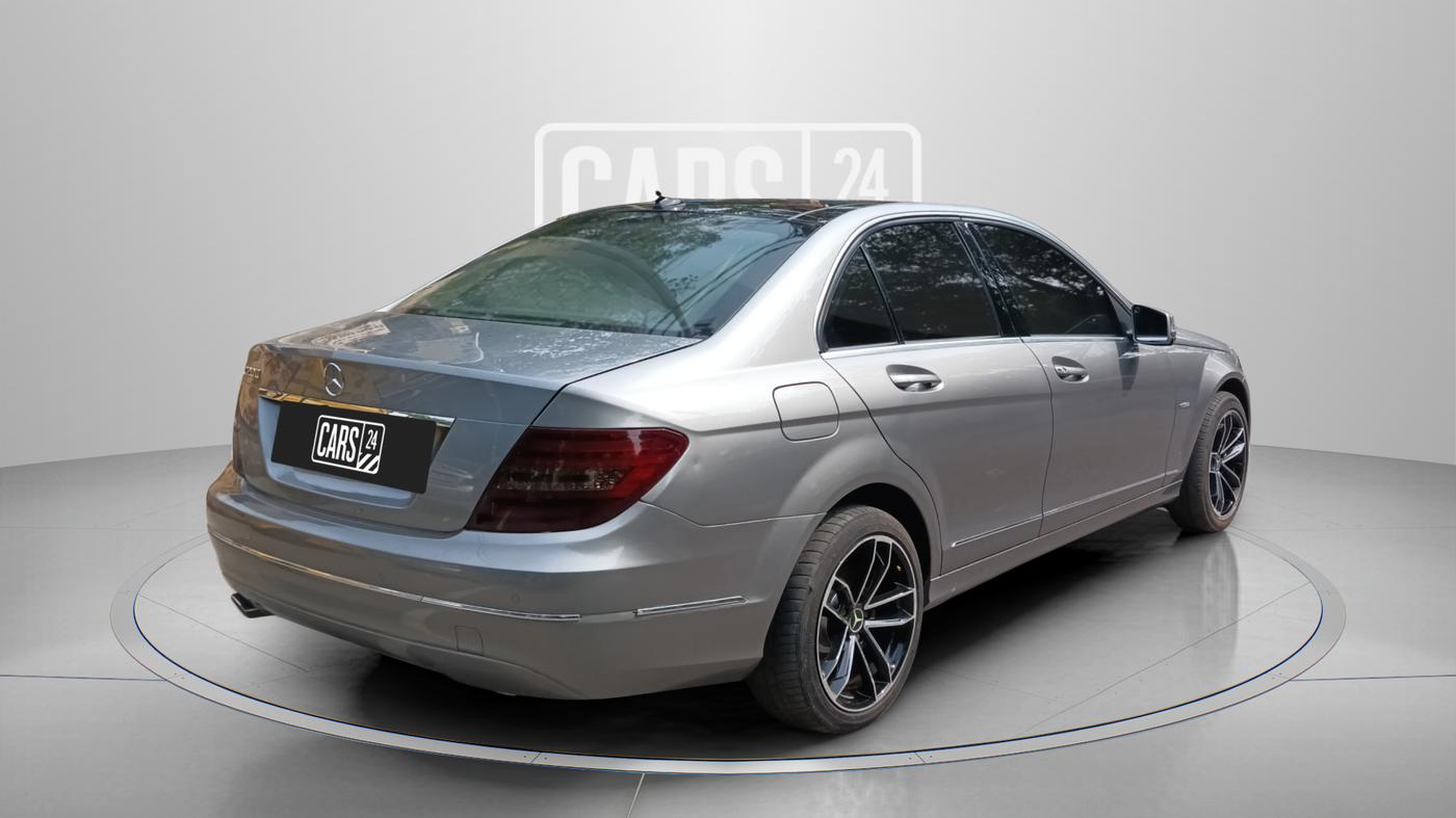 2011 Mercedes Benz C Class 200 CGI AVANTGARDE, Petrol, Automatic, 36,500 km, Right Back Diagonal