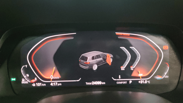 2020 BMW X7 XDRIVE 30D DPE SIGNATURE, Diesel, Automatic, 23,800 km, Odometer Image