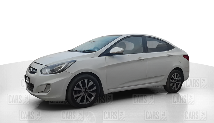 2014 Hyundai Verna FLUIDIC 1.6 CRDI SX, Diesel, Manual, 87,417 km, Left Front Diagonal
