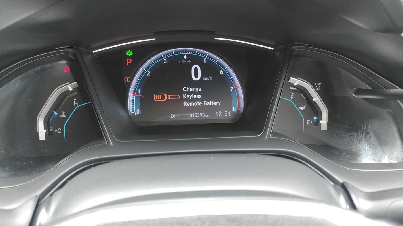 2019 Honda Civic 1.8L I-VTEC VX CVT, Petrol, Automatic, 15,000 km, Odometer Image