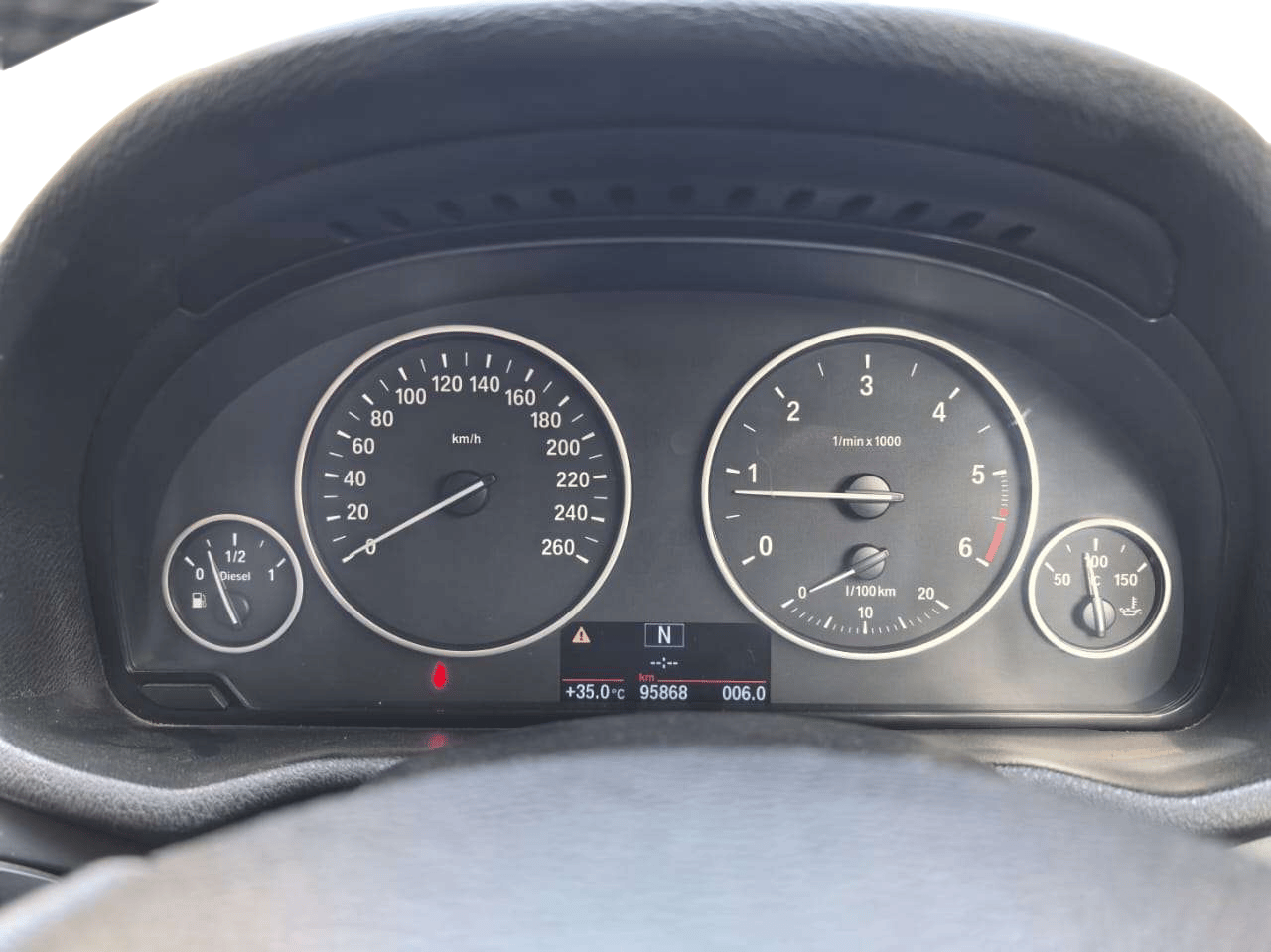 2012 BMW X3 XDRIVE 20D, Diesel, Automatic, 95,868 km, Odometer Image