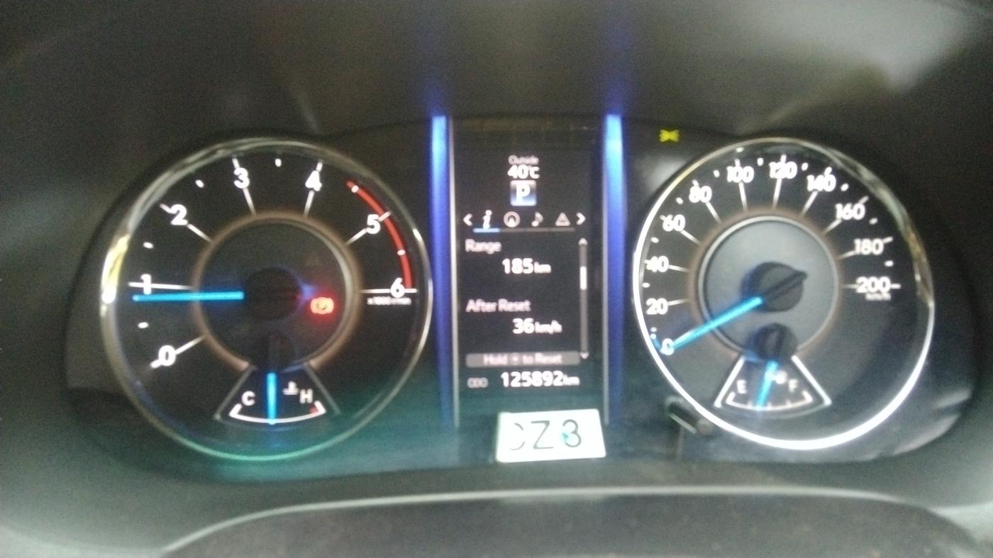 2018 Toyota Fortuner 2.8 4X2 AT, Diesel, Automatic, 1,25,892 km, Odometer Image