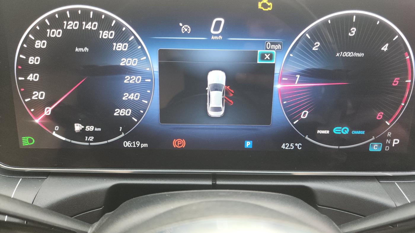 2022 Mercedes Benz C Class  C 220d, Diesel, Automatic, 22,386 km, Odometer Image