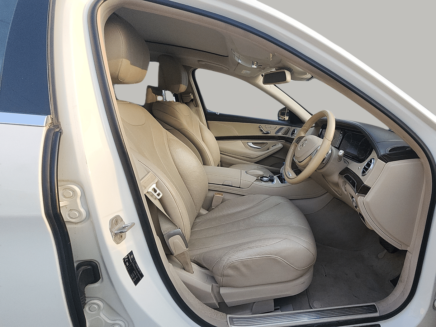 2015 Mercedes Benz S Class S350 CDI, Diesel, Automatic, 35,738 km, Right Side Front Door Cabin