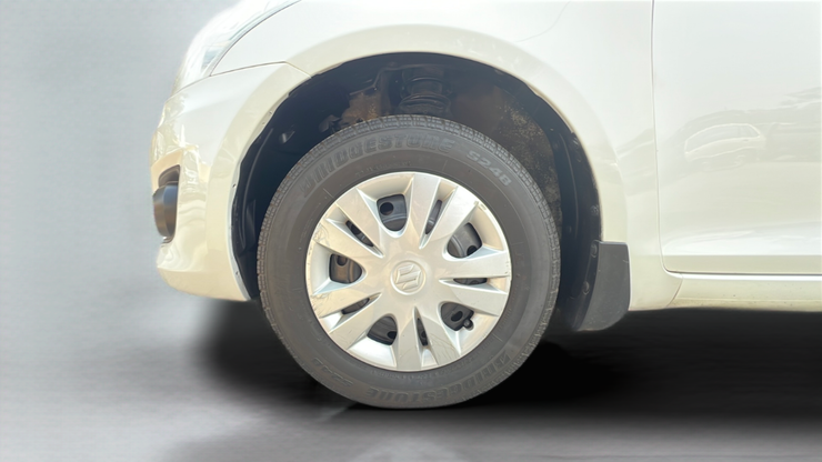 2012 Maruti Swift Dzire VDI, Diesel, Manual, 1,23,600 km, Left Front Wheel