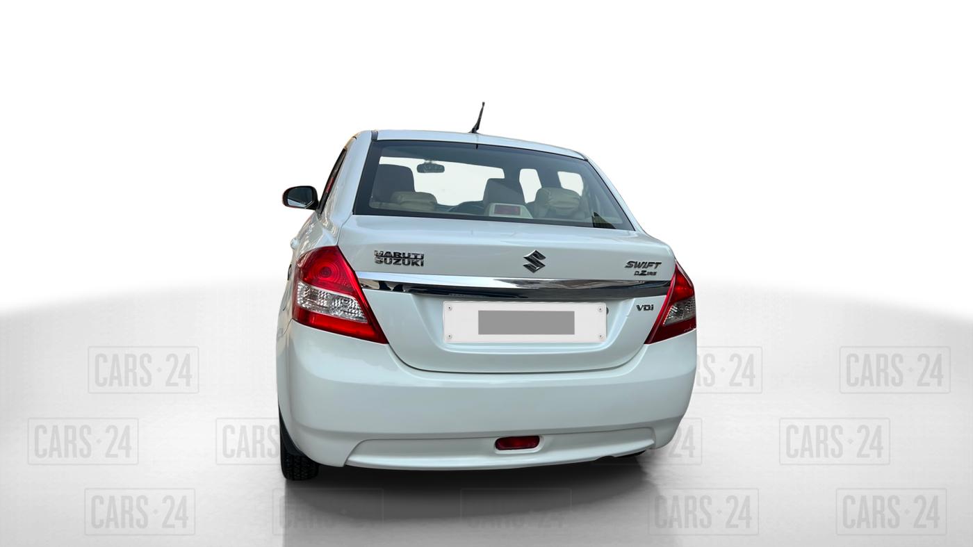 2012 Maruti Swift Dzire VDI, Diesel, Manual, 1,23,600 km, Back/Rear