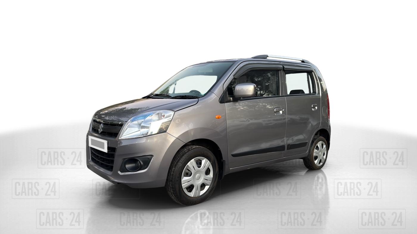 2018 Maruti Wagon R 1.0 VXI (O) AMT, Petrol, Automatic, 46,500 km, Left Front Diagonal