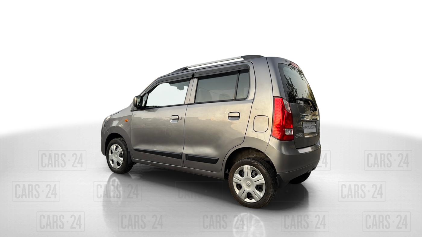 2018 Maruti Wagon R 1.0 VXI (O) AMT, Petrol, Automatic, 46,500 km, Left Back Diagonal