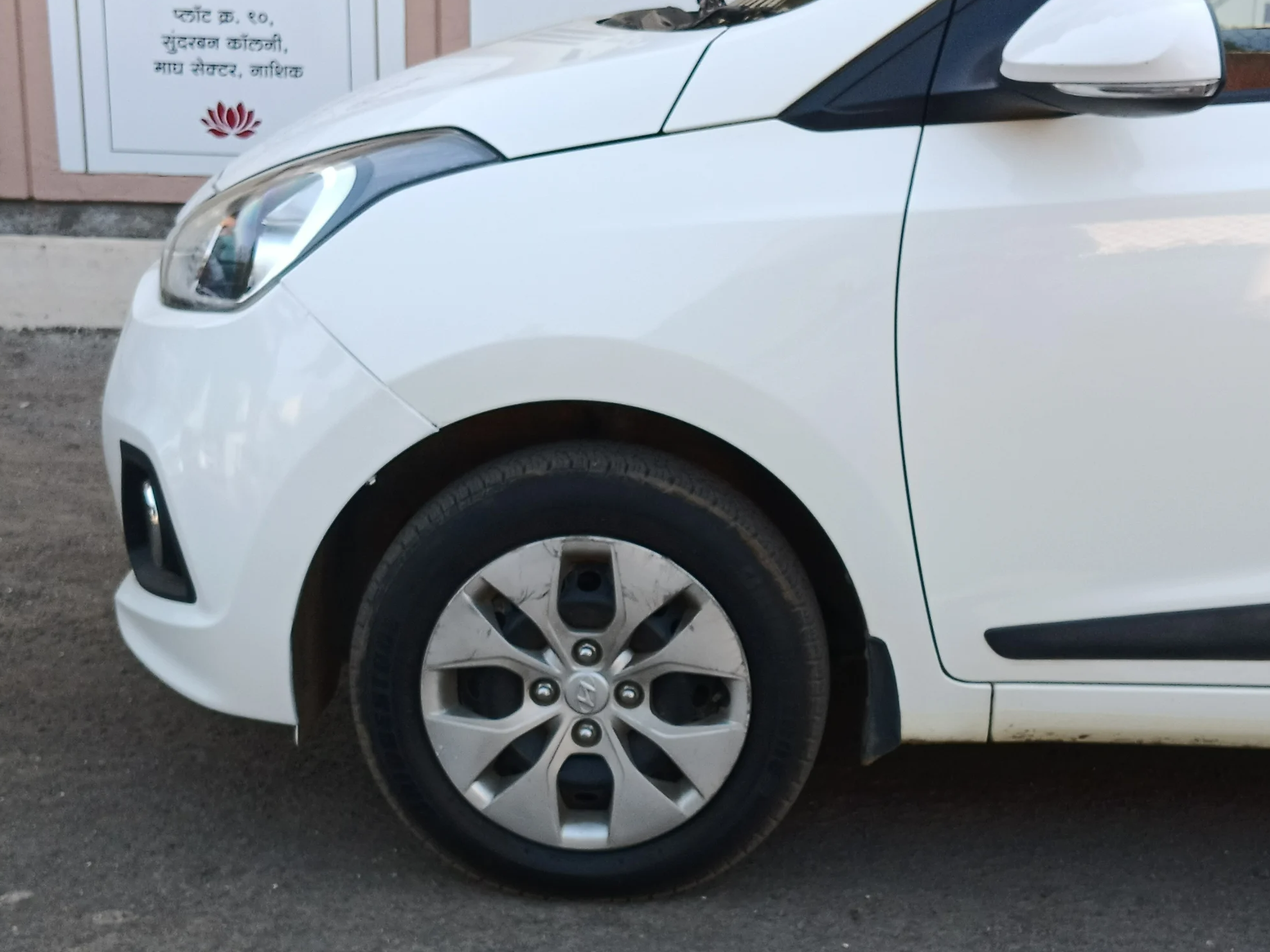 2015 Hyundai Xcent S 1.1 CRDI, Diesel, Manual, 48,469 km, Left Front Wheel