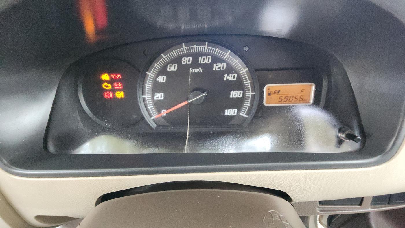 2010 Maruti Zen Estilo LXI, Petrol, Manual, 59,000 km, Odometer Image
