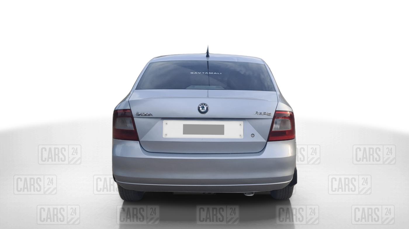 2012 Skoda Rapid ELEGANCE 1.6 TDI CR MT, Diesel, Manual, 70,896 km, Back/Rear