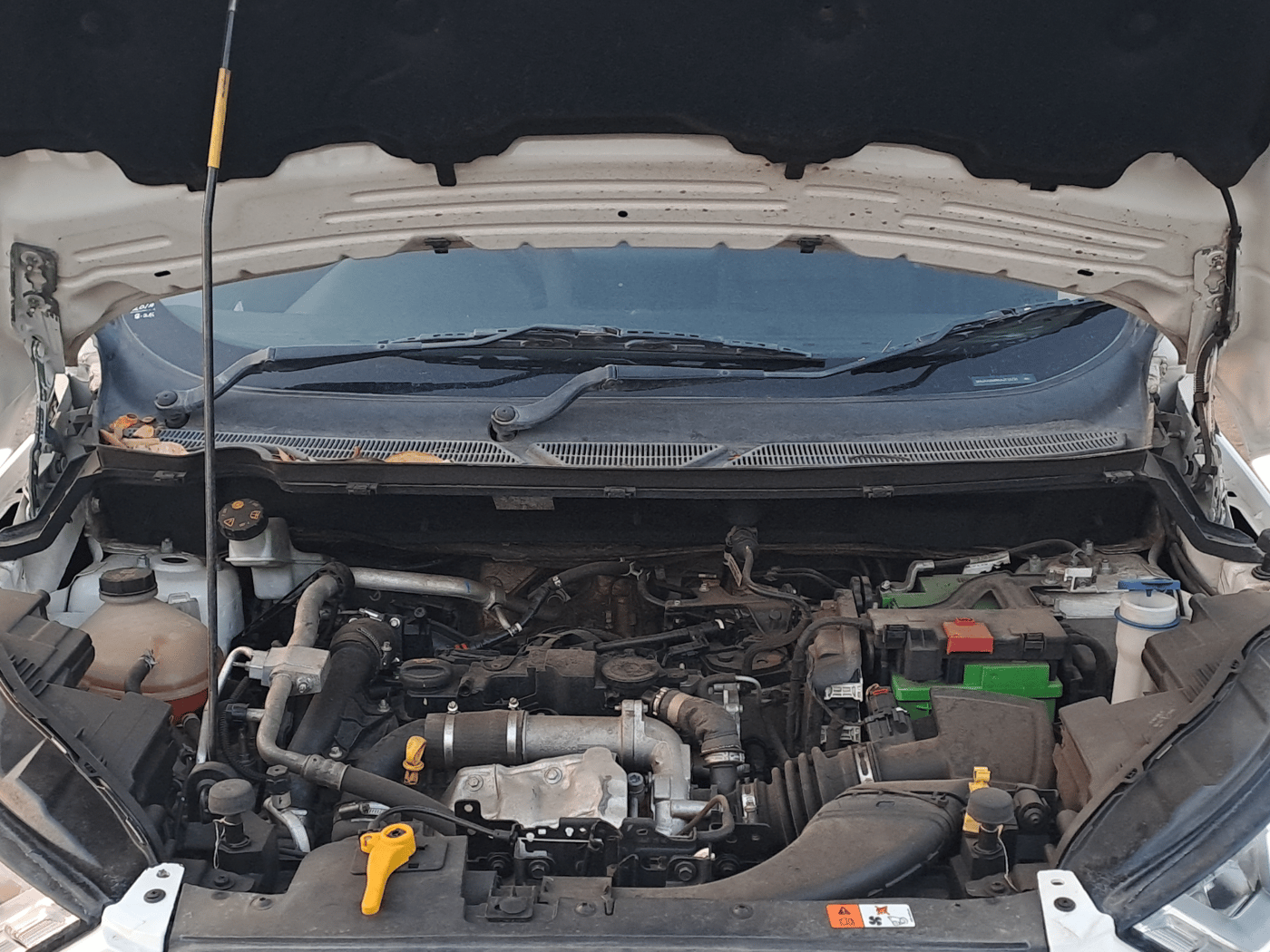 2018 Ford Ecosport TITANIUM 1.5L DIESEL, Diesel, Manual, 72,367 km, Open Bonnet