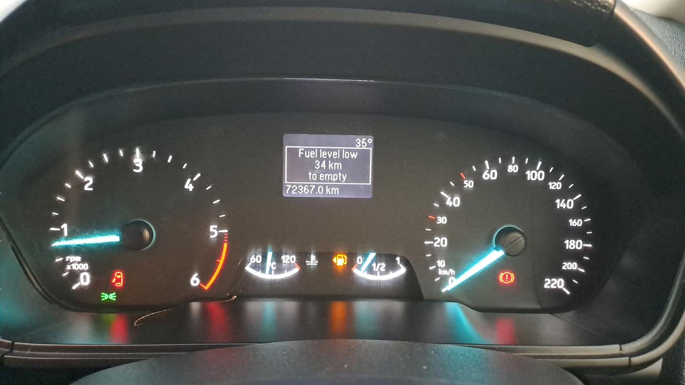 2018 Ford Ecosport TITANIUM 1.5L DIESEL, Diesel, Manual, 72,367 km, Odometer Image
