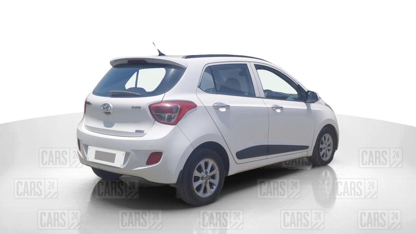 2014 Hyundai Grand i10 ASTA AT 1.2 KAPPA VTVT, Petrol, Automatic, 69,261 km, Right Back Diagonal