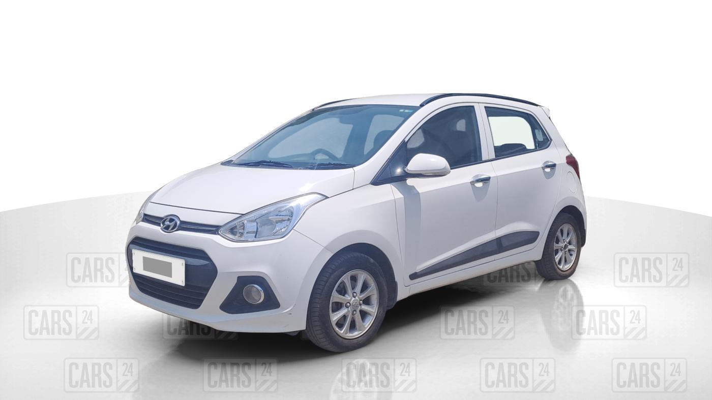 2014 Hyundai Grand i10 ASTA AT 1.2 KAPPA VTVT, Petrol, Automatic, 69,261 km, Left Front Diagonal