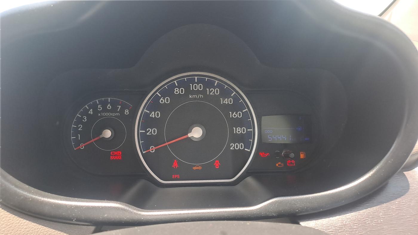 2013 Hyundai i10 SPORTZ 1.2, Petrol, Manual, 54,441 km, Odometer Image