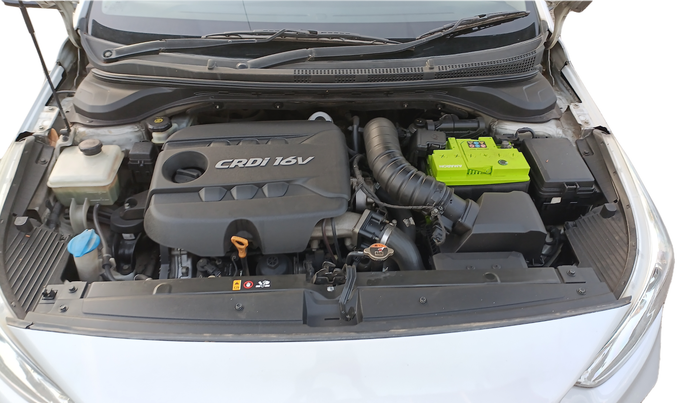 2017 Hyundai Verna 1.6 SX (O) CRDI MT, Diesel, Manual, 83,539 km, Open Bonnet