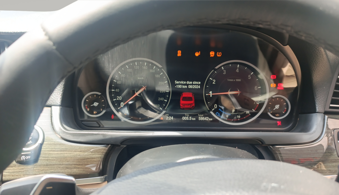2016 BMW 5 Series 520I LUXURY LINE, Petrol, Automatic, 58,642 km, Odometer Image