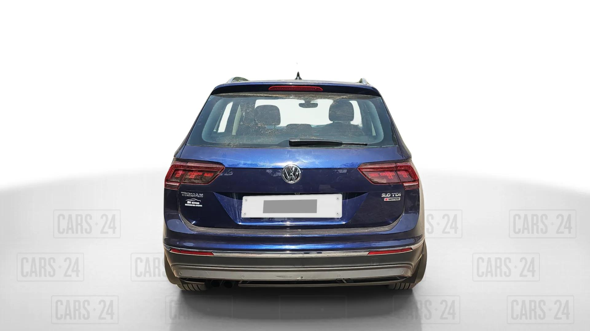 2017 Volkswagen TIGUAN HIGHLINE TDI AT, Diesel, Automatic, 1,12,000 km, Back/Rear