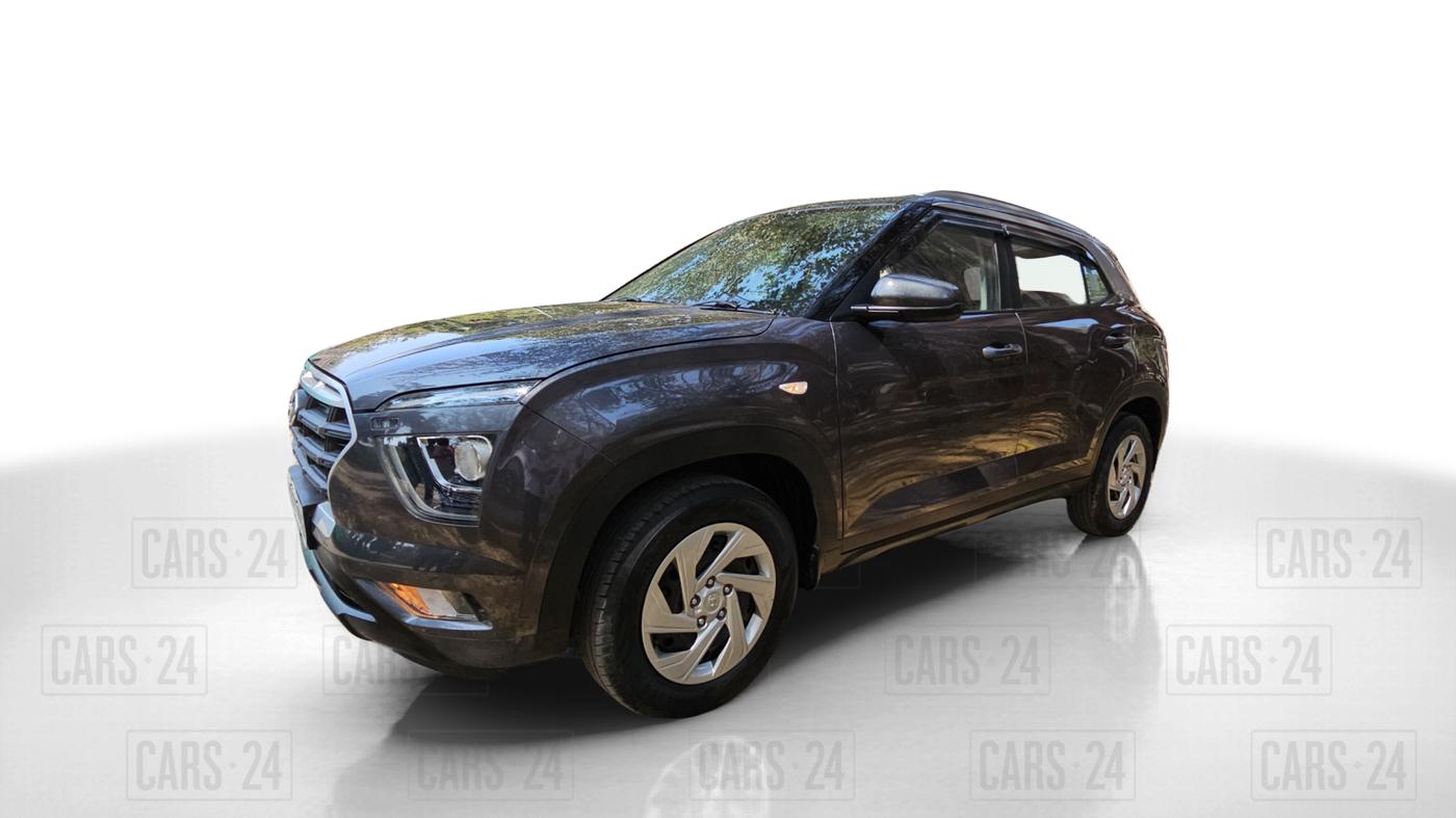 2021 Hyundai Creta E 1.5 DIESEL, Diesel, Manual, 21,610 km, Left Front Diagonal